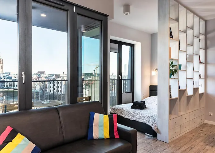 Witold's With A Rooftop - 500 Steps To Rynek Wroapart Lägenhet *